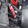 Aluminum Front 78mm & Rear 88mm Adjustable Spring Dampers With 6mm Shaft For Arrma 1:7 LIMITLESS V2-ARA7116V2 / INFRACTION V2-ARA7615V2 / INFRACTION 6S-ARA109001 / LIMITLESS ALL-ROAD-ARA109011 - Black view 3