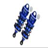 Aluminum 6061-T6 Front Adjustable Spring Dampers 78mm With 6mm Shaft For Arrma 1:7 LIMITLESS V2-ARA7116V2 / INFRACTION V2 6S-ARA7615V2 / INFRACTION 6S-ARA109001 / LIMITLESS ALL-ROAD-ARA109011 - Blue view 1