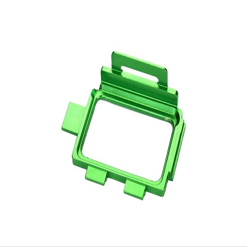 GPM For Kyosho Mini-Z AWD Upgrade Parts Aluminum Motor Heat Sink Holder - 1Pc Green