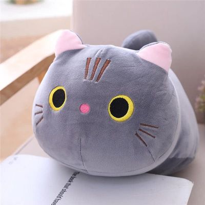 18-28CM Soft Animal Cartoon Pillow Cushion Cute Fat Dog Cat for Totoro Penguin Pig Frog Plush Toy Stuffed Lovely Kids Birthyday Gift