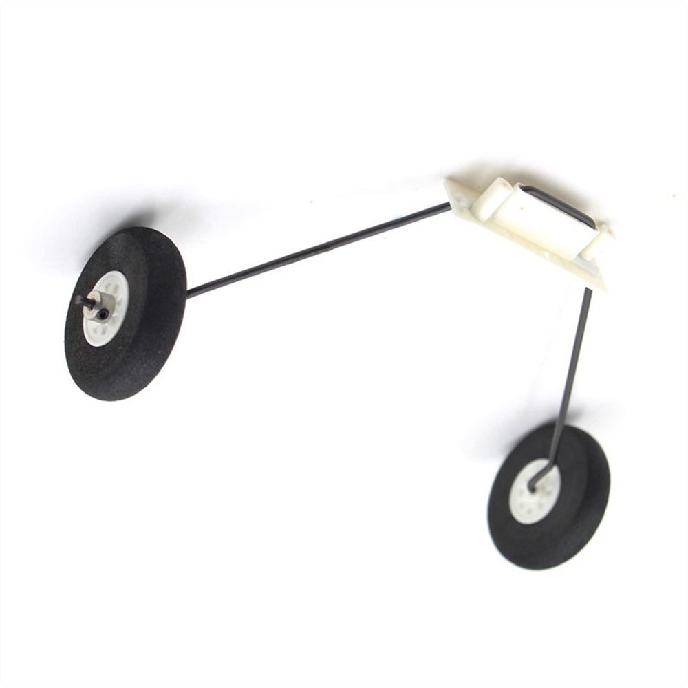 ZHIPAIJI Airplane Landing Gear, Landing Gear with Sponge Wheel Steel Wire for 1400mm Surfer X8 / 800mm Mini Surfer 800 Glider for RC Airpalne Fixed-Wing Models DIY (Color : 1400mm Surfer X8)