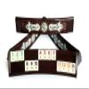Abalone Handmade Massive Wood Green Pearl Inlaid Rummi Set - Rummy Set - Okey Game Set - Tile Rummy view 1