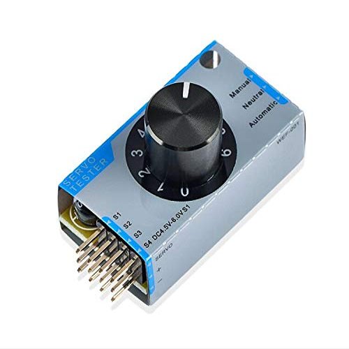 APEFIT RC Helicopter Aircraft Parts Updated Servo Tester Server for Remote Control Aircraft Electronic Speed Control Replaceable Accessories (Color : 2 Pieces)