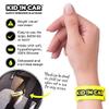 KID !N CAR - Baby in Car Reminder for Infant Car Safety, Tech Free, Neon Slap Band Reminds Parents of Child in Car view 2