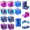 Zhanmai 30 Pcs Infinite Cubes Bulk Gifts Space Astronaut Sensory Stress Anxiety Relief Cool Hand Mini Kill Time Cube Stuffers for ADHD Adults, 5 Styles (Fresh Style) view 1