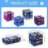 Zhanmai 30 Pcs Infinite Cubes Bulk Gifts Space Astronaut Sensory Stress Anxiety Relief Cool Hand Mini Kill Time Cube Stuffers for ADHD Adults, 5 Styles (Fresh Style) view 2