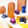 Zhanmai 30 Pcs Infinite Cubes Bulk Gifts Space Astronaut Sensory Stress Anxiety Relief Cool Hand Mini Kill Time Cube Stuffers for ADHD Adults, 5 Styles (Fresh Style) view 4