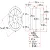 DoBoFo EDF 70mm pro CCW 6S 2100KV 25.2V 12 Blades with 80A ESC, Electric Ducted Fan with Electronic Speed Controller, RC Jet Engine Brushless Motor, Remote Control Model Replacement Airplane Parts DIY view 4