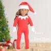 sweet dolly 18 inch Christmas Doll Clothes, 18 inch Christmas Elf Clothing Costume Santa's Little Helper Outfit for 18 inch Doll view 4