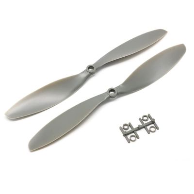 RC Helicopter Aircraft Parts 2pcs/lot 10x4.7 1047/12x38 1238/8038 /1147 CW CCW APC Propeller for Multi-Rotor Copter Quadcopter Grey Color (1 Pair) Replaceable Accessories (Color : ATG 1