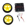 Electronic Robot 2WD 4WD Smart Car Kit Intelligent Car DIY (2WD) view 2