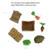 HANABASS 7pcs Miniature Farm Food Model Creative Tray Decoration Landscape Scene Accessories Realistic Decor for Projects for Room and Table Decor view 2