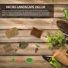 HANABASS 7pcs Miniature Farm Food Model Creative Tray Decoration Landscape Scene Accessories Realistic Decor for Projects for Room and Table Decor view 3