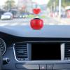 FAVOMOTO 2Pcs Car Dashboard Decoration - Solar Powered Dancing Solar Powered for Plastic Printable Decoration, Swinging Heart Sun view 3