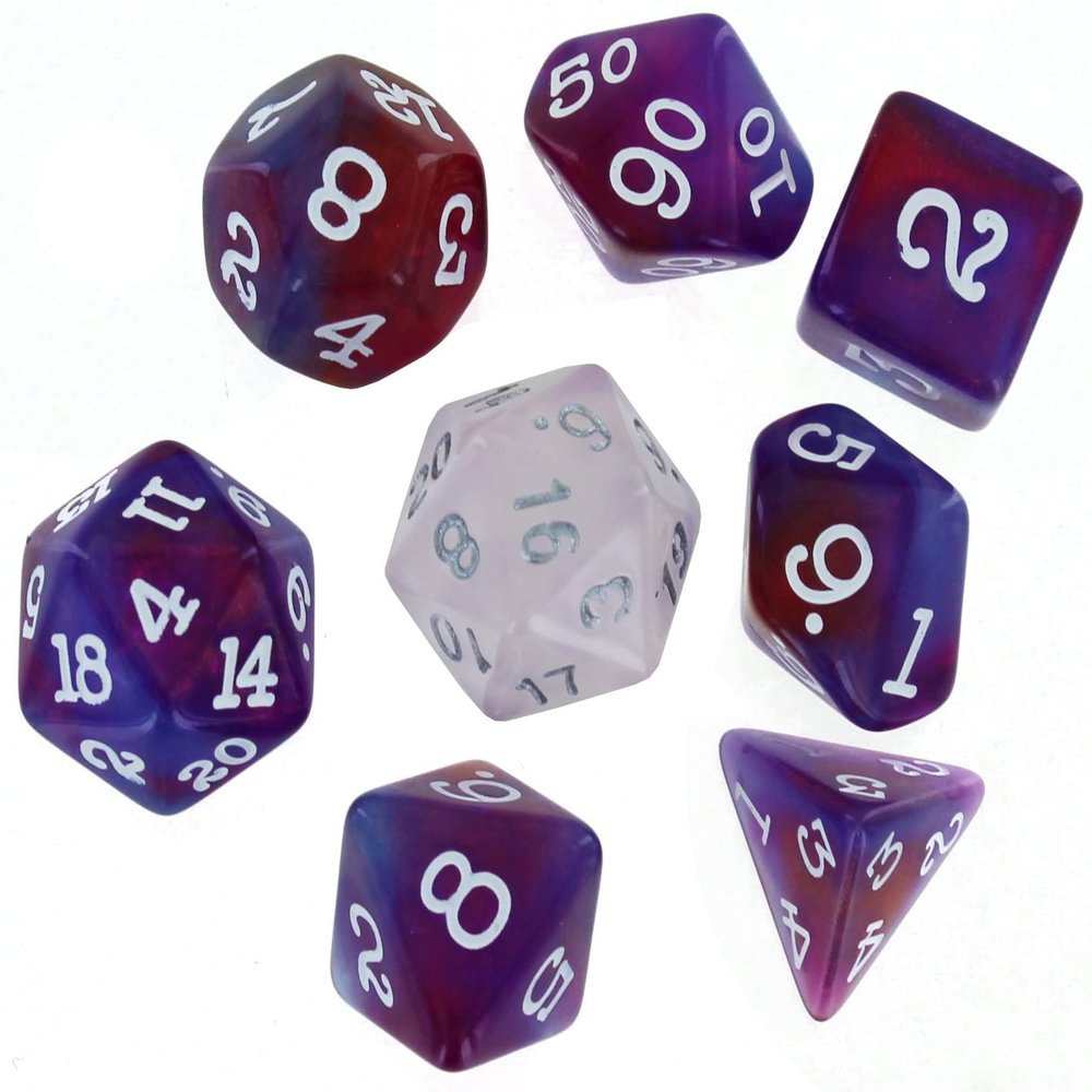 RPG Dice Set (7): Sherbet