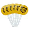 GRAPHICS & MORE Purdue University - Fort Wayne Secondary Logo Cupcake Picks Toppers Decoration Set of 6 view 1