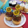 GRAPHICS & MORE Purdue University - Fort Wayne Secondary Logo Cupcake Picks Toppers Decoration Set of 6 view 4