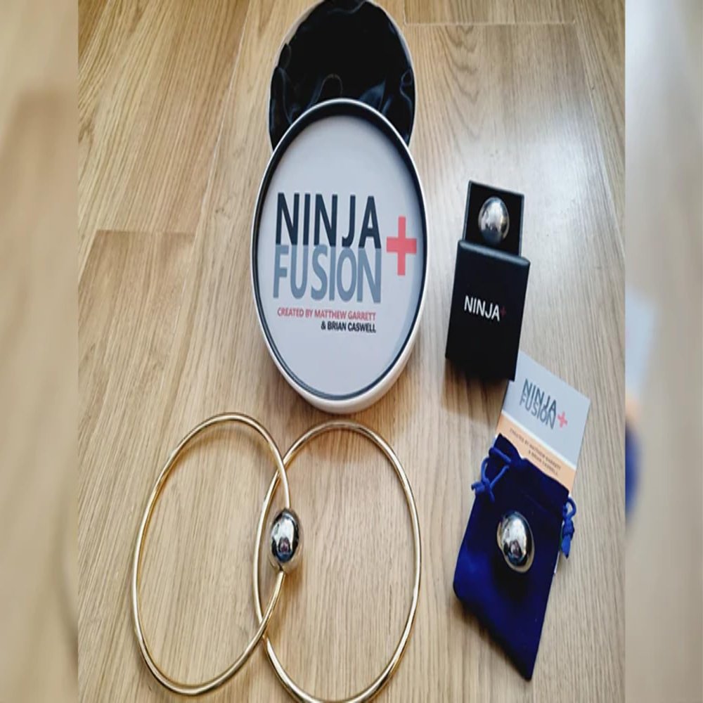 MJM Ninja+ Fusion Gold (with Online Instructions) by Matthew Garrett & Brian Caswell - Trick
