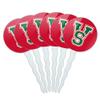 GRAPHICS & MORE Mississippi Valley State University Secondary Logo Cupcake Picks Toppers Decoration Set of 6 view 1