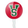 GRAPHICS & MORE Mississippi Valley State University Secondary Logo Cupcake Picks Toppers Decoration Set of 6 view 2