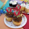 GRAPHICS & MORE Mississippi Valley State University Secondary Logo Cupcake Picks Toppers Decoration Set of 6 view 4