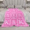 Oplamigy Personalized Name Blanket - Custom Blanket for Kids & Adults - Customized Blankets for Boys & Girls 30"*40" view 4