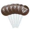 GRAPHICS & MORE St. Bonaventure Secondary Logo Cupcake Picks Toppers Decoration Set of 6 view 1