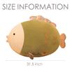 31.5 inch Comfort Fish Plush Stuffed Doll Cute Squishy Anime Plushie Giant Body Pillow Kawaii Girl Home Bedroom Sofa Soft Cotton Sleeping Cartoon Cushion Surprise Birthday Decor Gifts for Kid Adult view 2