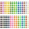 30 Set DND Double-Colors Polyhedron Dice Set for Dungeons and Dragons D&D RPG MTG Table Games D4 D6 D8 D10 D% D12 D20 30 Colors Dice (210 Pieces)