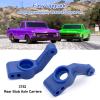 OGRC Plastic Front Caster Block & Steering Blocks and Rear Stub Axle Carriers for 1/10 Traxxas 2WD Slash, Stampede, Rustler, Replace 3632 3736 3752 (Blue) view 4
