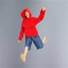 1/12 Scale Action Figure Clothes,Men's Hoodie Sweater Costume Clothes for 6inch Male Dam TBL Action Figure Body (Red, Male Clothes) view 2