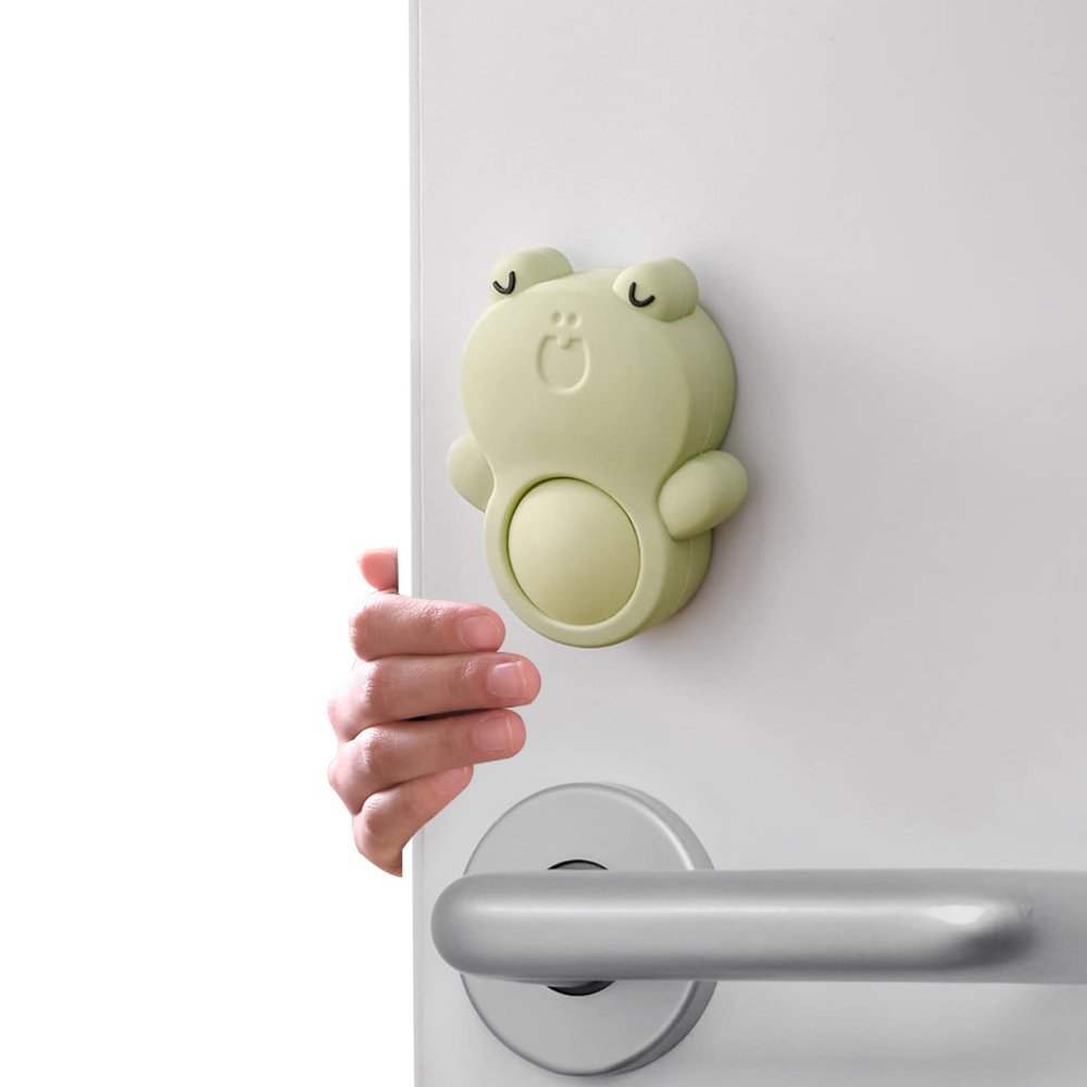 MISNODE Door Pinch Guard Cartoon Door Bumper ABS Door Guard 360 Rotating Door Stopper for Door Cabinet Window