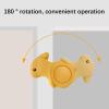 MISNODE Door Pinch Guard Cartoon Door Bumper ABS Door Guard 360 Rotating Door Stopper for Door Cabinet Window view 4