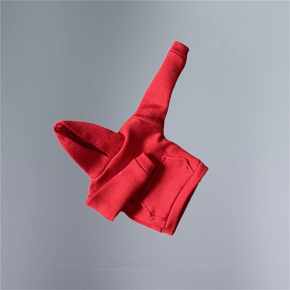 1/12 Scale Action Figure Clothes,Female Hoodie Sweater Costume Clothes for 6inch Action Figure Body (Red, Female Clothes)