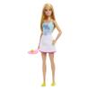 Barbie Tennis Player Doll (12 inches) with Cute Tennis Outfit with Shirt & Skirt, Tennis Racket & Tennis Ball Accessories, 3 & Up view 1