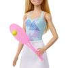Barbie Tennis Player Doll (12 inches) with Cute Tennis Outfit with Shirt & Skirt, Tennis Racket & Tennis Ball Accessories, 3 & Up view 4