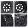 1/10 RC Short Course Truck Tires and Wheels Pre-Glued (4PCS) & M4 Lock Nuts (100PCS) for Slash 4x4 2WD Losi SCT Redcat Blackout SC view 4
