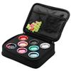 ShireBlue Outdoor Yoyo Toy Equipment Protective Bag Storage Bag, 8 Hole Yoyo Protective Bag with Inner Zippered Pocket view 1