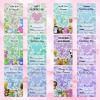 36 Pack Valentines Cards for Kids Classroom, Valentines Erasers for Kids Class Valentine's Greeting Cards with Assembly Cartoon Animal Erasers Toys, Classroom Exchange Gift for Kids Girls and Boys view 2