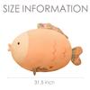 31.5 inch Comfort Fish Plush Stuffed Doll Cute Squishy Anime Plushie Giant Body Pillow Kawaii Girl Home Bedroom Sofa Soft Cotton Sleeping Cartoon Cushion Surprise Birthday Decor Gifts for Kid Adult view 2