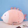 31.5 inch Comfort Fish Plush Stuffed Doll Cute Squishy Anime Plushie Giant Body Pillow Kawaii Girl Home Bedroom Sofa Soft Cotton Sleeping Cartoon Cushion Surprise Birthday Decor Gifts for Kid Adult view 3