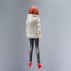 1/12 Scale Action Figure Clothes,Female Hoodie Sweater Costume Clothes for 6inch Action Figure Body (White, Female Clothes) view 3