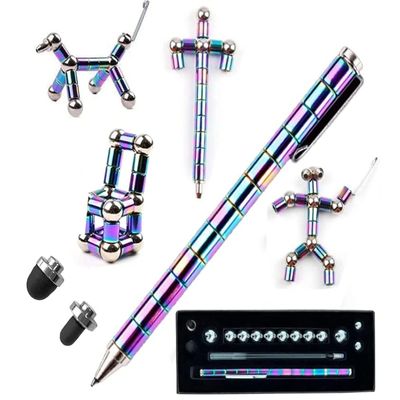 Fidget Toy Pen, Decompression Magnetic Fidget Pen , Magnet Pen Fidget Toy Relieve Pressure Novel Toy Gift for Kids or Friends (Colours)