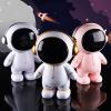 cdar Piggy Bank, Astronaut Money BankMoon Money Box Space Shuttle Coin BankGag Christmas Birthday Gifts Coin Bank for Adult Silver view 2
