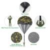 Catcan 15 Pcs Parachute Toy, Camo Parachute Men Toy Tangle Free Throwing Hand Throw Outdoor Flying Gifts Paratrooper Toy No Battery nor Assembly Required view 3