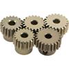 ShareGoo 7075 Aluminum Alloy 48P 3.175mm Pinion Gear Sets 18T 19T 20T 21T 22T Motor Gears Fit 3.175mm (1/8-Inch) Shaft Compatible with HPI Losi Axial Traxxas Tamiya 1/10 RC Car,5Pack view 4