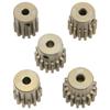 ShareGoo 7075 Aluminum Alloy 32DP 3.175mm Pinion Gear Sets 12T 13T 14T 15T 16T Motor Gears Fit 3.175mm (1/8-Inch) Shaft Compatible with HPI Losi Axial Traxxas Tamiya 1/10 RC Car,5Pack view 3