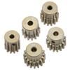 ShareGoo 7075 Aluminum Alloy 32DP 3.175mm Pinion Gear Sets 12T 13T 14T 15T 16T Motor Gears Fit 3.175mm (1/8-Inch) Shaft Compatible with HPI Losi Axial Traxxas Tamiya 1/10 RC Car,5Pack view 4