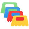 STOBOK Kids Art Paint Scraper Tool Set 4 Pieces Plastic Scrapers for Children S Creative Painting and DIY Drawing Activities with Ergonomic Handles 4.9X3.1 Inch view 1