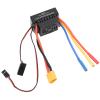 RC ESC, 60A Brushless ESC Electric Speed Controller Compatible with SCX10 1/10 RC Car Model Weihnachten Car Model Parts (XT60) view 4